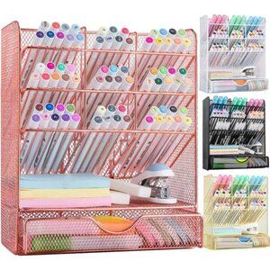 Spacrea Pen Holder Desk Organizer - Desk Organizers and Accessories